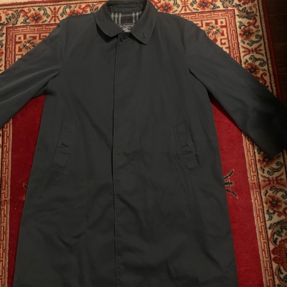 Burberry Navy Trench Coat